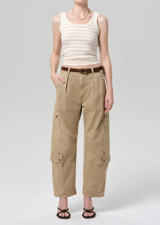 Citizens Of Humanity Faye Tank - Golden Pinstripe