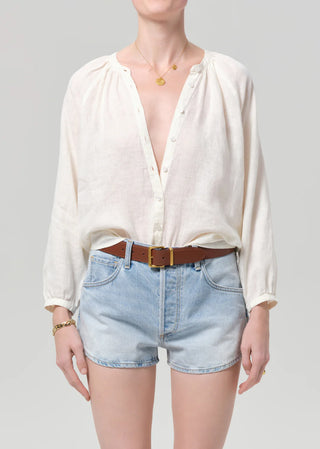 Citizens of Humanity Paro Blouse - Vanilla