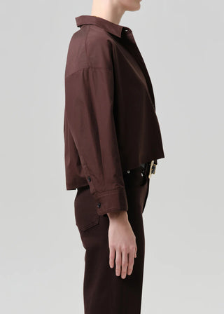 Citizens Of Humanity Petit Ami Shirt - Brun