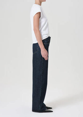 Agolde Low Curve Jean Crop In Pendulum