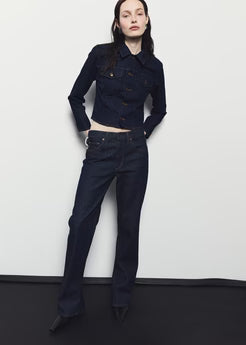Agolde Contoured Jacket in Rinse