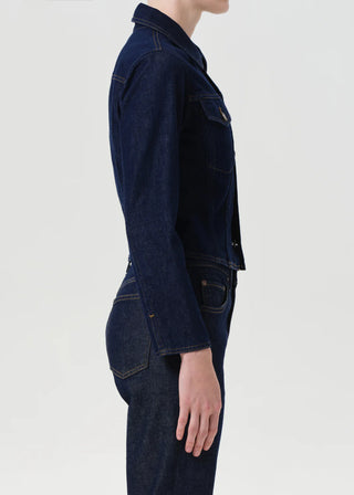 Agolde Contoured Jacket in Rinse