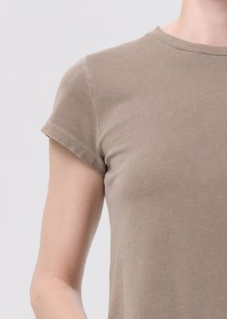 Agolde Adine Shrunken Tee - Trail