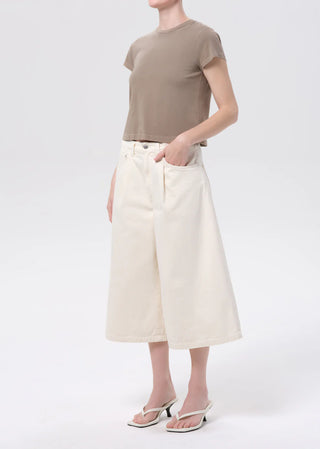 Agolde Adine Shrunken Tee - Trail