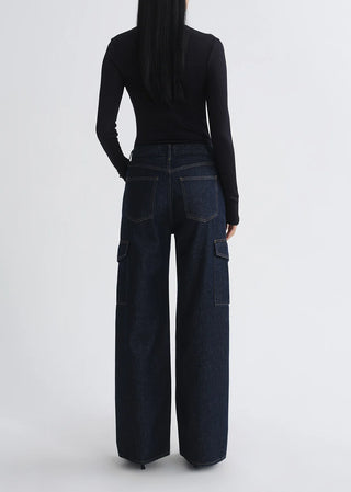 Agolde Delphi Slim Tee in Obscura