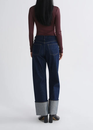 Agolde Delphi Slim Tee - Corinth