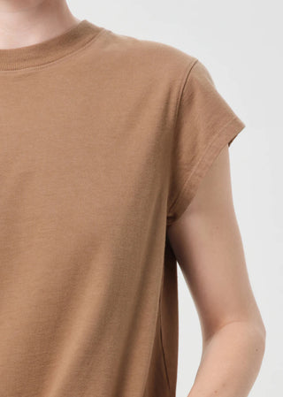 Agolde Long Line Bryce Tee - Hamoa