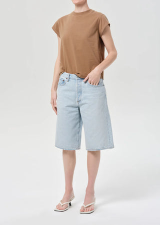 Agolde Long Line Bryce Tee - Hamoa