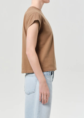 Agolde Long Line Bryce Tee - Hamoa