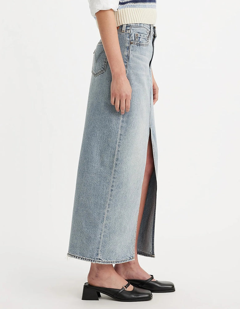 Levi's Ankle Column Skirt in Seraphina Stripe Crown