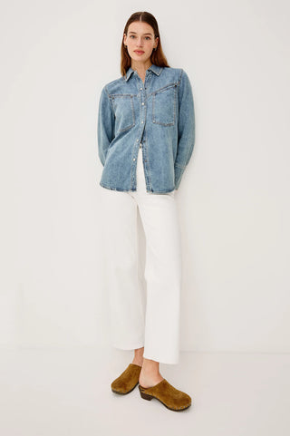 Rails Acton Shirt - Western Blue