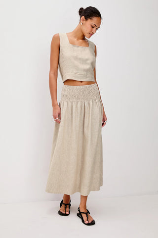 Rails Alessa Skirt - Heathered Flax