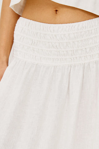 Rails Alessa Skirt - White Linen