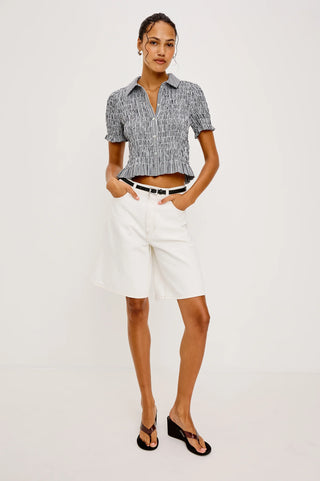 Rails Alton Top - Black Gingham
