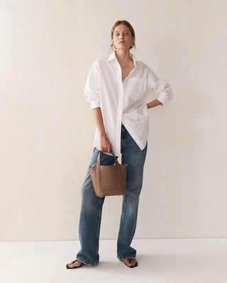 The Horse Alexie Tote in Taupe
