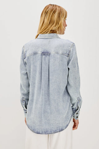 Rails Atticus Shirt  - Bleached Indigo