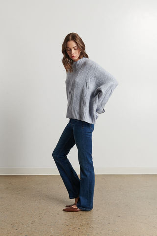 Line The Label Frankie Sweater in Icicle