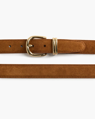 Flattered Beatrice Belt - Bourbon Suede