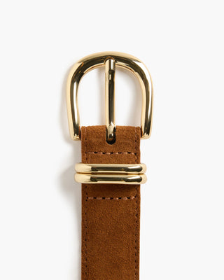 Flattered Beatrice Belt - Bourbon Suede