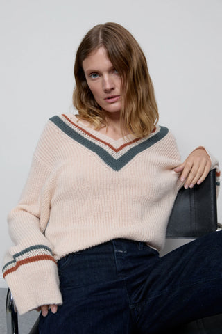 CLOSED Deep V-Neck Sweater