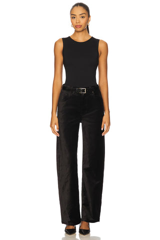 Citizens Of Humanity Ayla Baggy In Solid Black