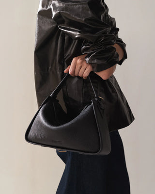 The Horse Clementine Bag in Black & Gold