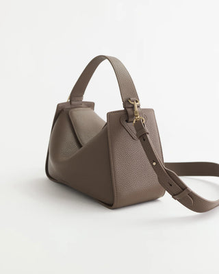 The Horse Clementine Bag in Mushroom & Gold