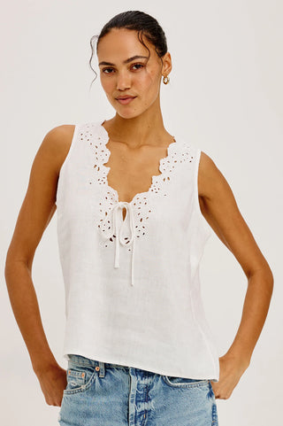 Rails Cornelia Top - White