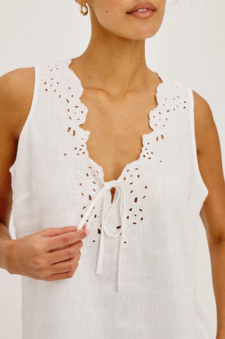 Rails Cornelia Top - White