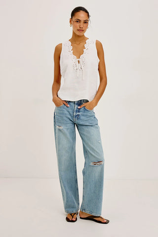 Rails Cornelia Top - White