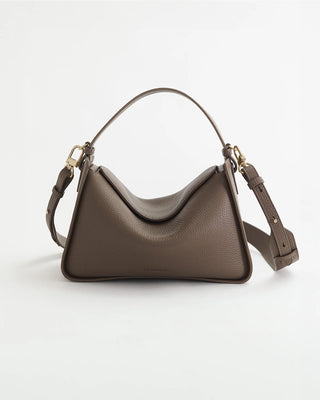 The Horse Clementine Bag in Mushroom & Gold
