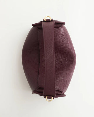 The Horse Clementine Bag in Plum & Gold