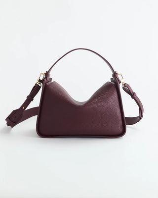 The Horse Clementine Bag in Plum & Gold