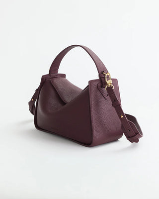 The Horse Clementine Bag in Plum & Gold