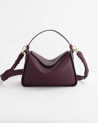 The Horse Clementine Bag in Plum & Gold
