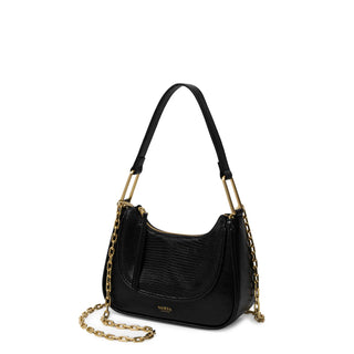 Sancia The Loja Bag - Black Lizard