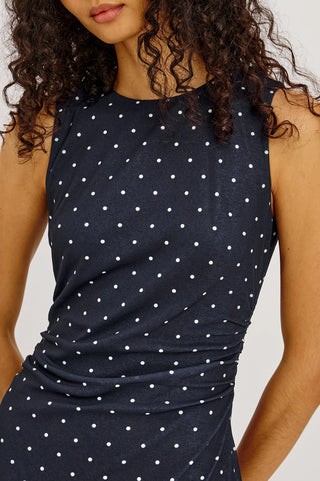 Rails Daija Dress - Navy Polka Dots