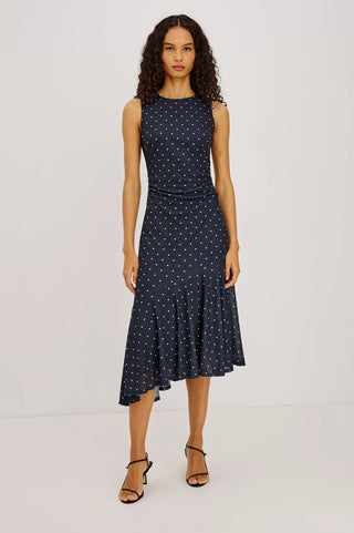 Rails Daija Dress - Navy Polka Dots