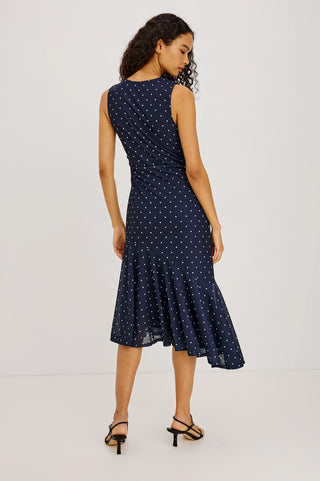 Rails Daija Dress - Navy Polka Dots
