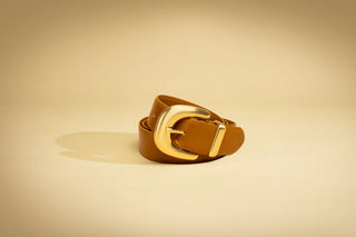 Sancia Myrna Belt in Walnut