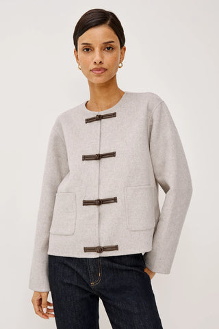Rails Deidre Jacket in Heather Oat