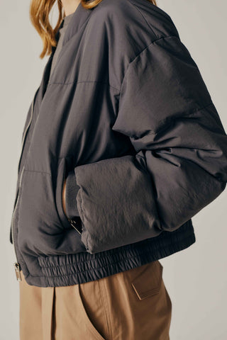 Deluc Abies Jacket in Grey Onyx