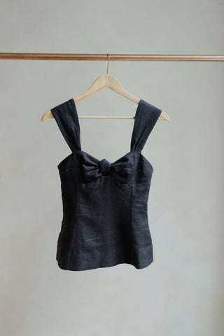 Faithfull Pallida Top - Black