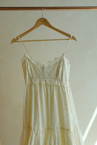 Heartloom Annie Dress - Ecru