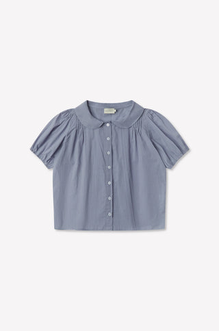 Deiji Studios Round Collar Top - Thistle