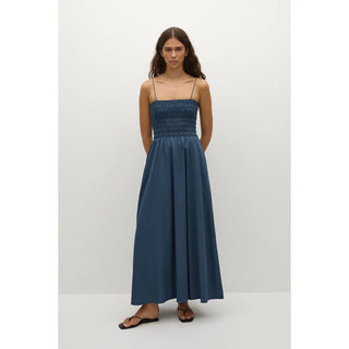 Faithfull Anniken Maxi Dress - Vintage Navy