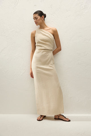 Faithfull Simona Maxi Dress - Panna