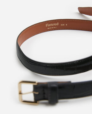 Flattered Barbara Leather Belt