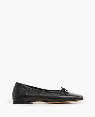 Flattered Kim Ballet Flat - Black