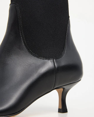 Flattered Monroe Leather Boot - Black